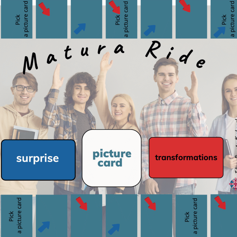 Matura Ride - planszówka do ćwiczenia mówienia